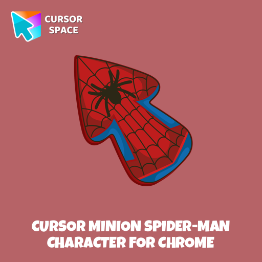 Cursor Minion Spider-Man Character For Chrome